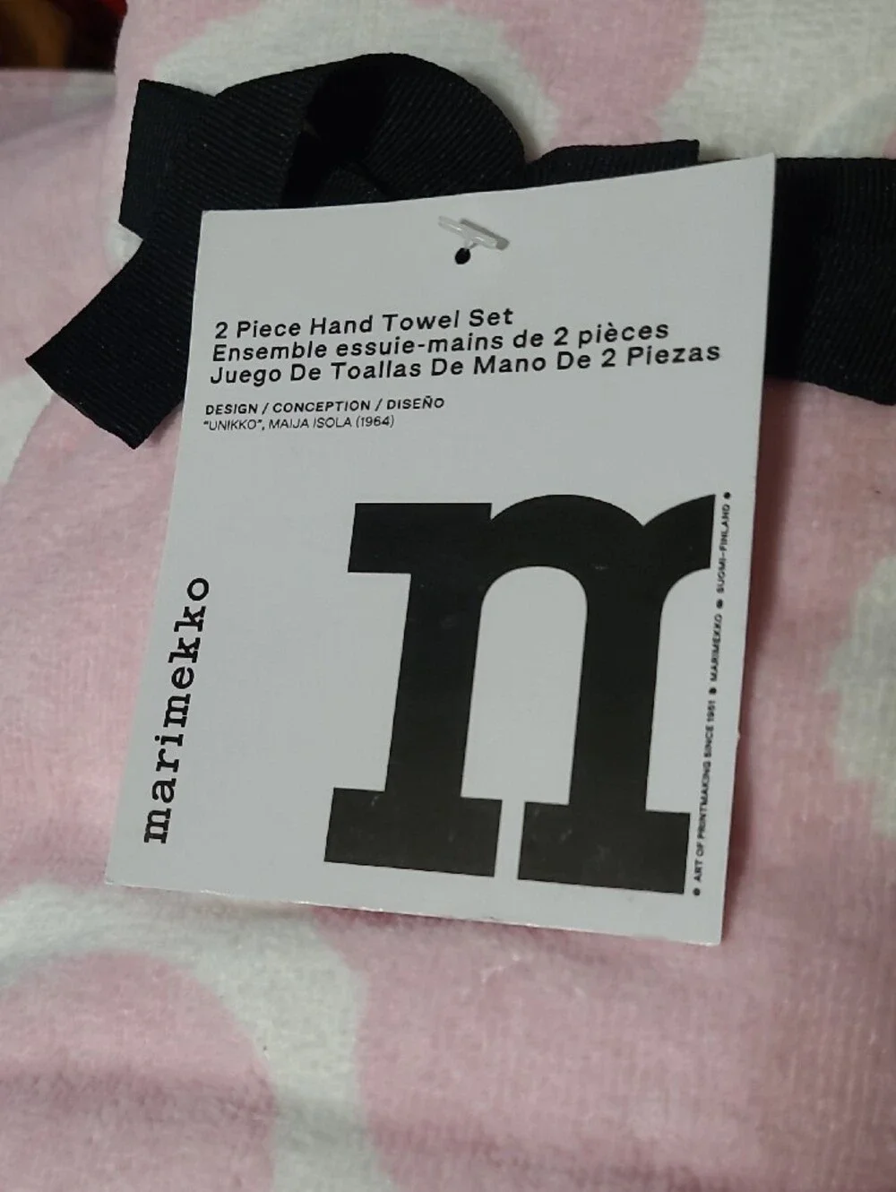 Marimekko pieces pink